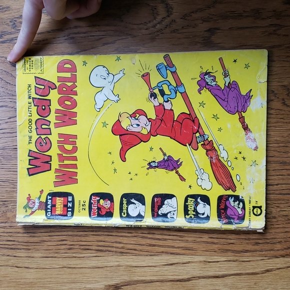 Vintage 60s Wendy Witch World Vol. 1 No. 1 Harvey Comics Comic Book - Picture 2 of 16